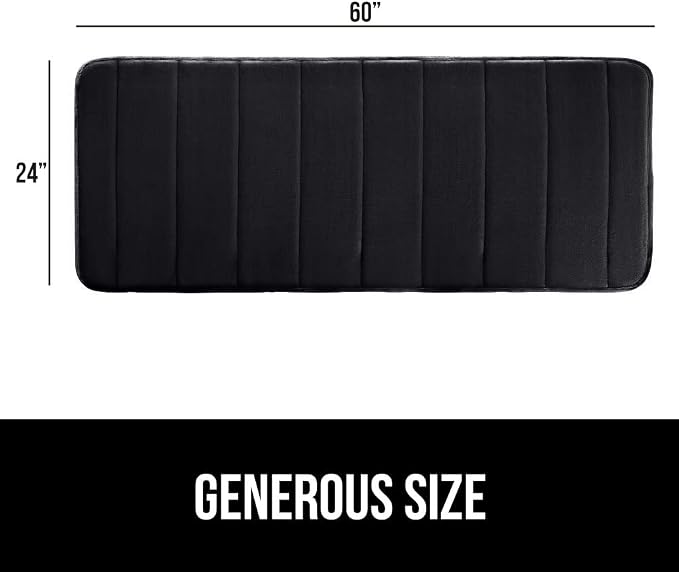 GORILLA GRIP Memory Foam Bath Mat, Soft Absorbent US Designed Bathroom Rug - Image 2