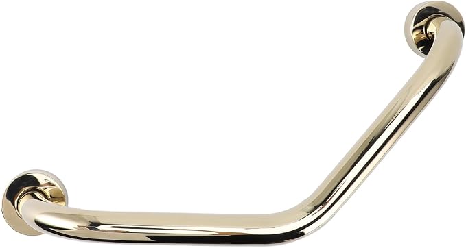 Shower Grab Bar Safety Handrail Bathroom Grab Bar Gold Stainless Steel Non-Slip - Image 4