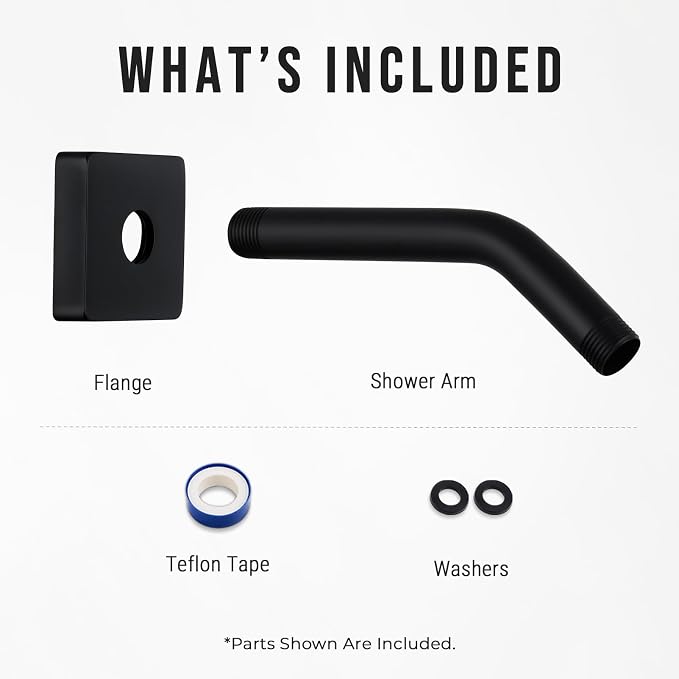 G-Promise All Metal 6-Inch Shower Arm - Image 7