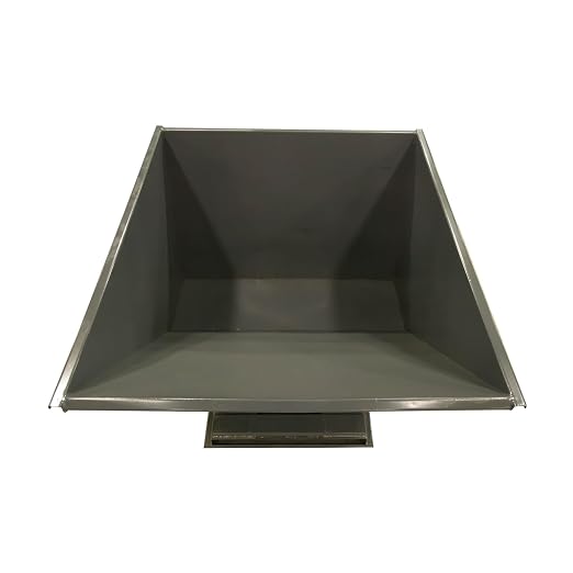 Heavy Duty Self-Dumping Hopper, 2 cu yd Tall, 6000 lb Capacity, - Image 7