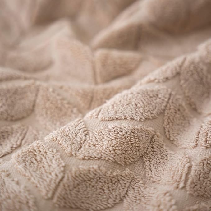 BAGNO MILANO Turkish Bath Towels, Soft Plush Jacquard Luxury Bath Towels - Image 6