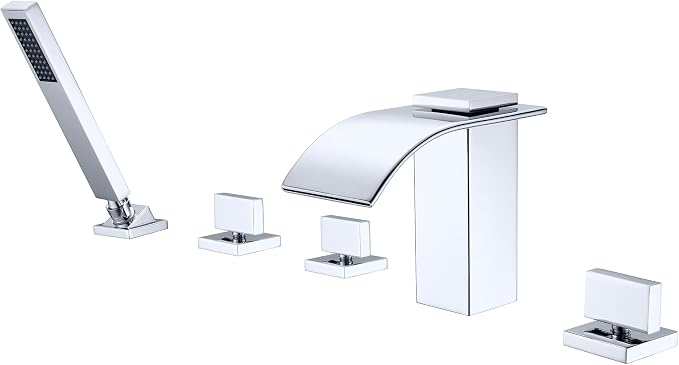 SUMERAIN Waterfall Roman Tub Faucet by SUMERAINFAUCETS