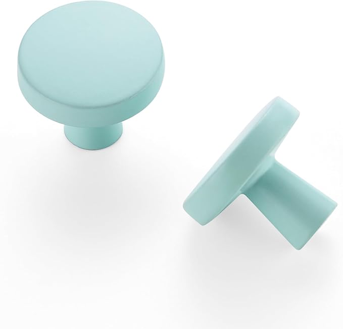 Ravinte 30 Pack Drawer Pulls 1-1/4 Inch Kitchen Cabinet Knobs Solid Round - Image 9