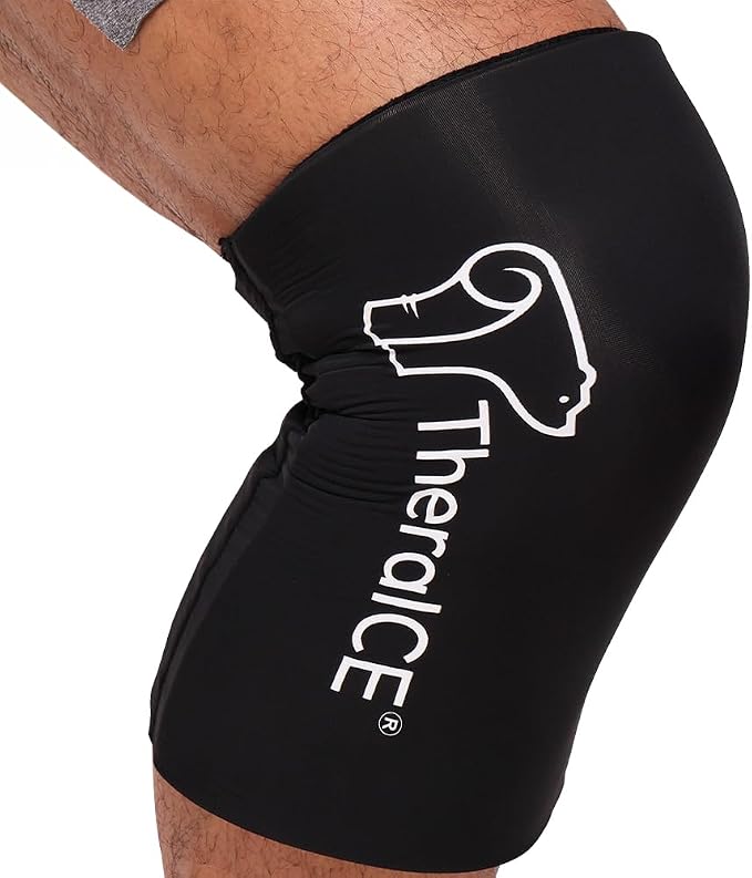 TheraICE Knee Ice Pack Wrap Compression Sleeve by TheraICERx