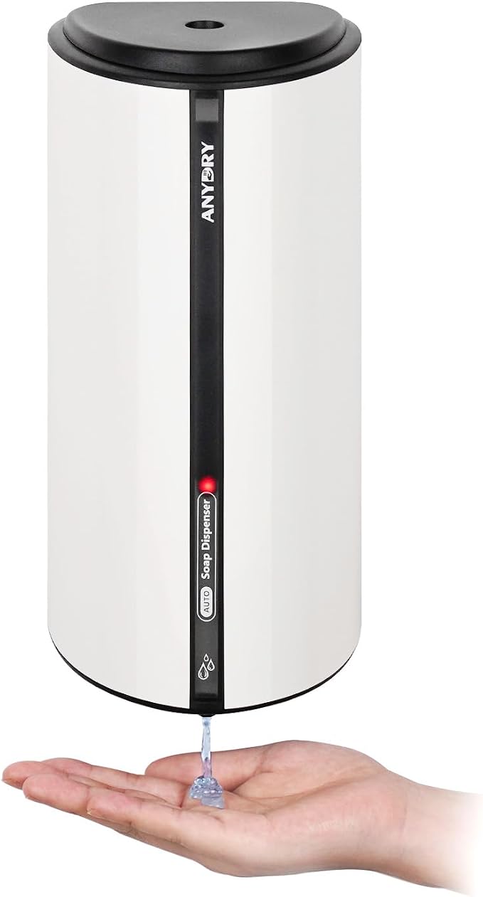29fl.oz/850ml Commercial Automatic Liquid Soap Dispenser Wall-Mounted Large by ANYDRY
