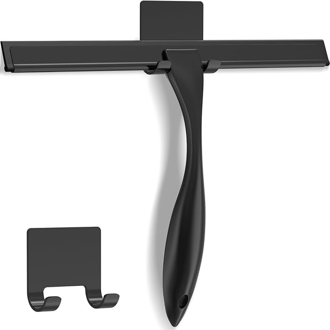 All-Purpose Stainless Steel Shower Squeegee by Docrok