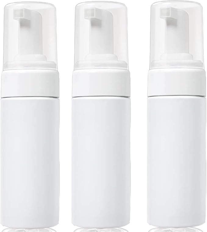 3-Pack Travel-Sized Foaming Pump Bottles by VIGORPATH