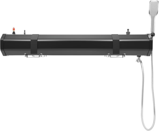Portable Car Camping Shower, Pressurized Water Tank 7.93 Gallon Roof Rack Mount by Unknown