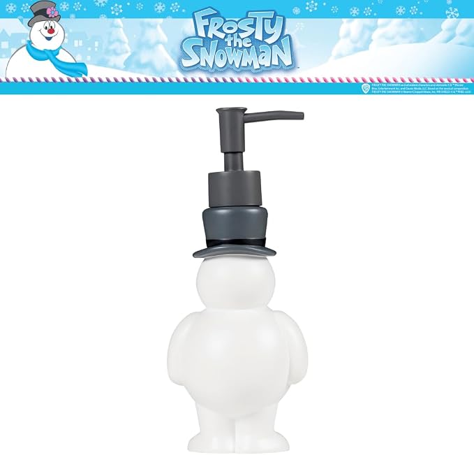 Frosty The Snowman Holiday Christmas Soap/Lotion/Hand Sanitizer Resin Pump - Image 6