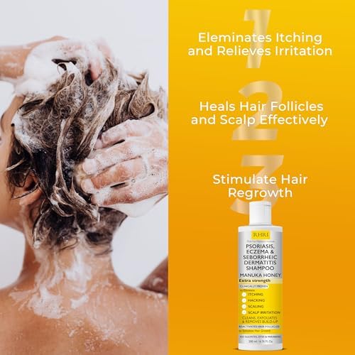 Antifungal Psoriasis Shampoo, Seborrheic Dermatitis Shampoo | Soothes Itching - Image 4