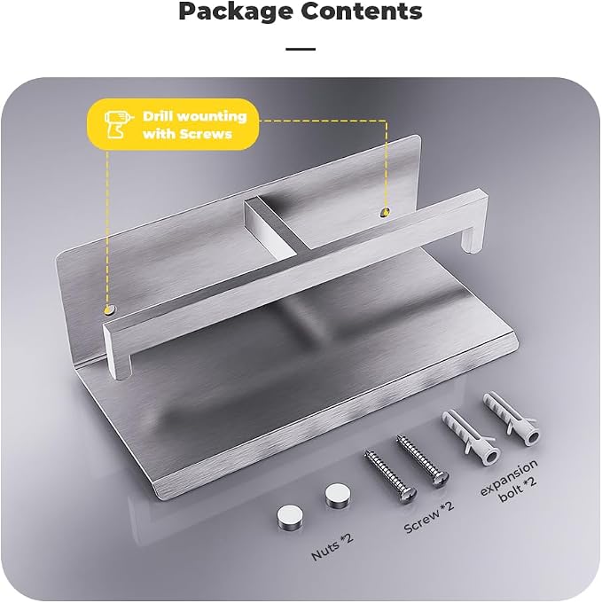 Double Toilet Paper Holder - Image 7