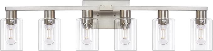 6 Light Bathroom Light Fixtures, Bathroom Vanity Light - Image 9