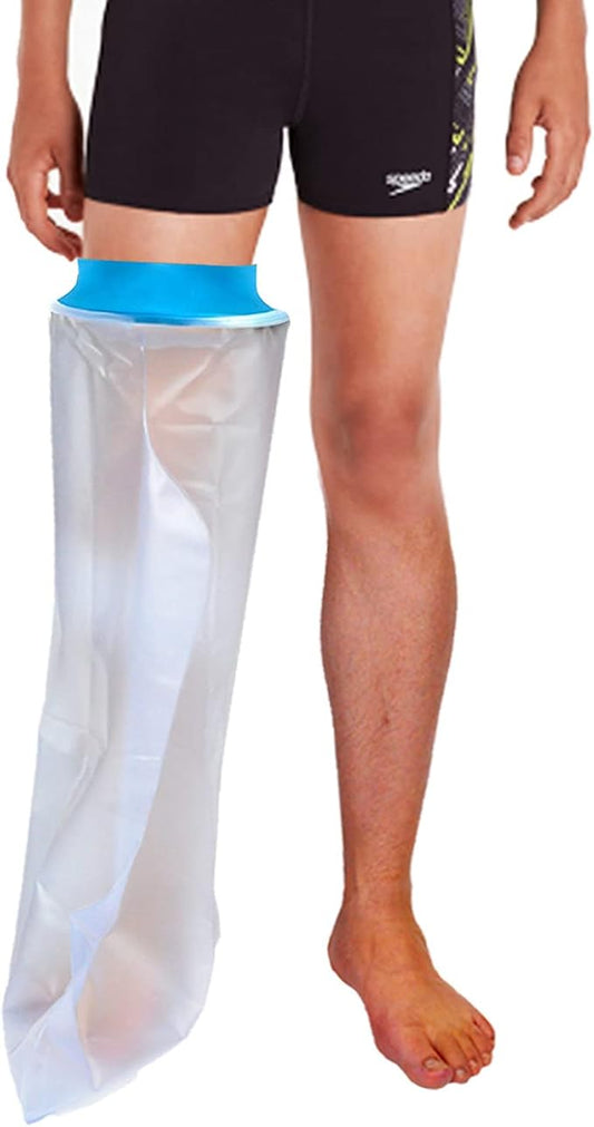 Asunby Cast Covers for Shower Leg Adult Waterproof full Leg Protector Shower by Asunby