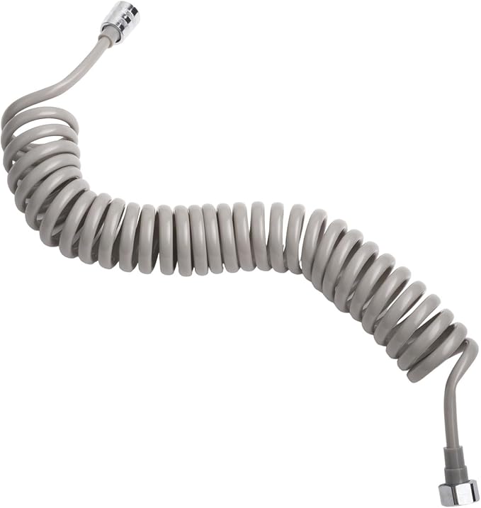 Spring Flexible Shower Hose, Bathroom Spiral Flexible Telescopic Shower Hose - Image 2