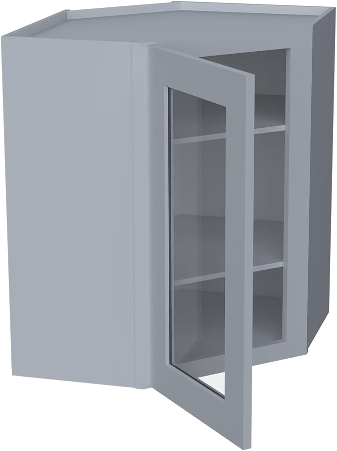 Glass Cabinet Style Corner Cabinet - Image 8