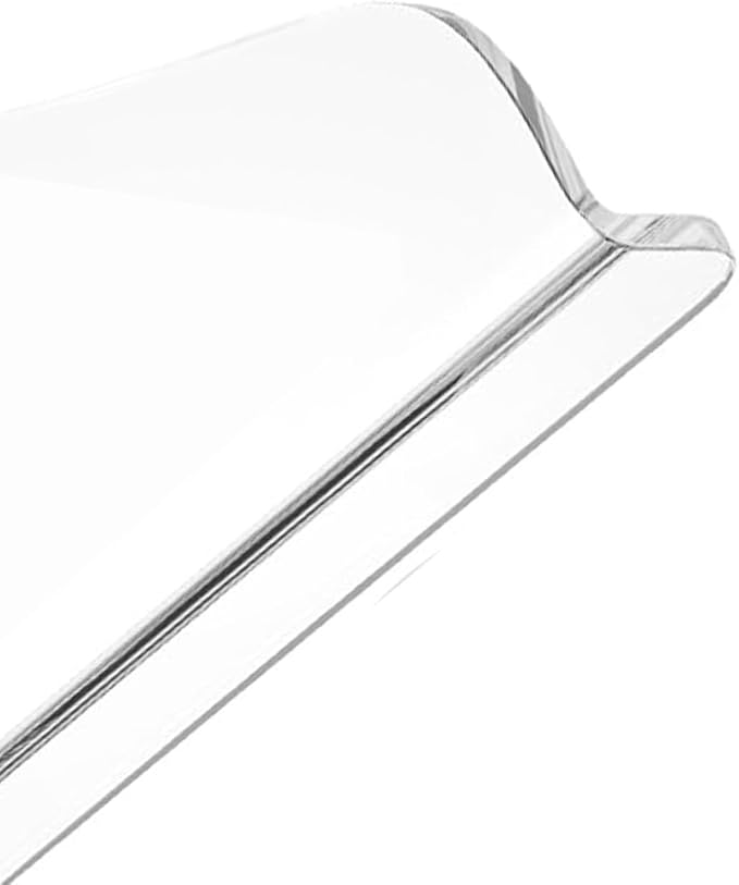 2PCS Clear Shower Splashing Guard, Acrylic Bath Angle Protection, Tub Corner - Image 9