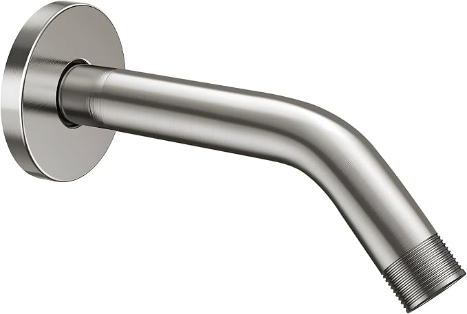 Cobbe Shower Arm with Flange and Teflon Tape, 6-Inches Wall Mounted Shower Pipe by CobbeforQualityLife