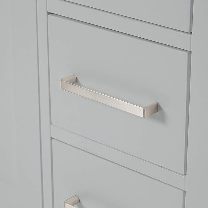 ARIEL Cambridge 49" Grey Bathroom Vanity - Image 8