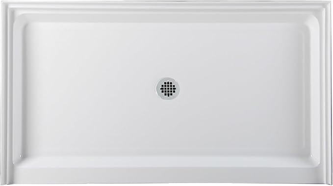 Westbrass SP6036WP-26 60" x 36" 3-Wall Shower Pan by Westbrass