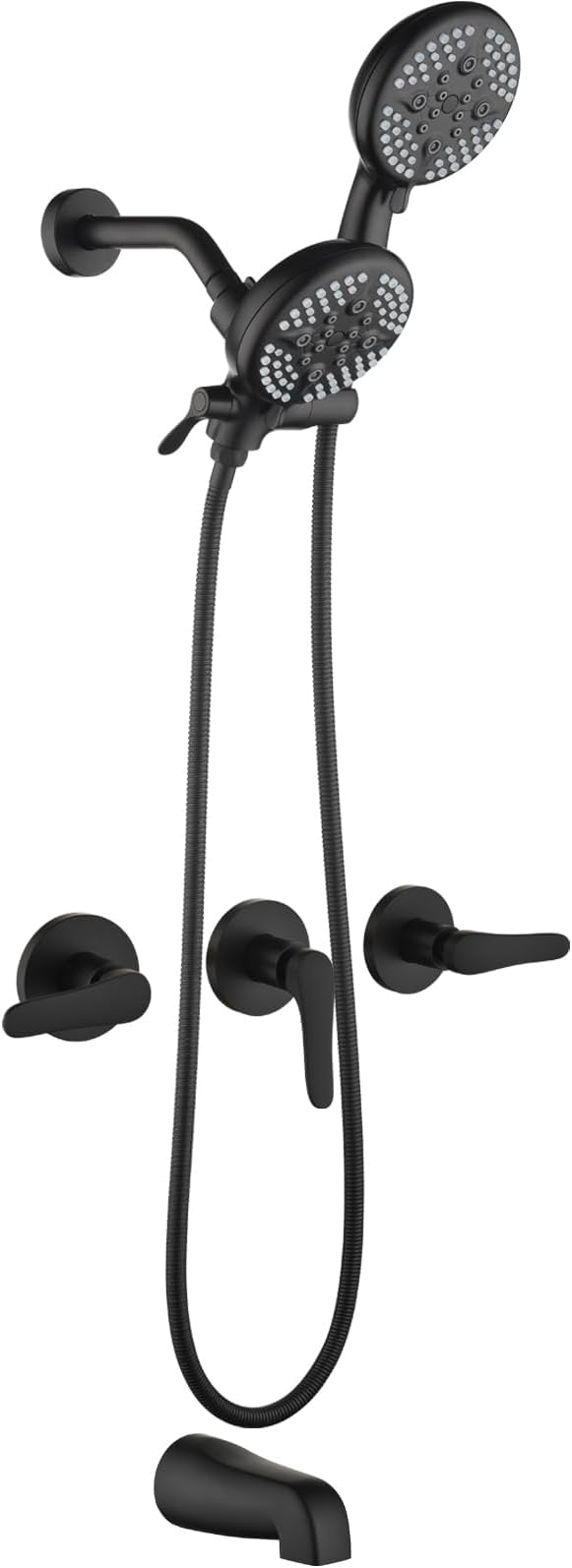 3 Handle Tub Shower Faucet Set Shower System by SHAMANDA