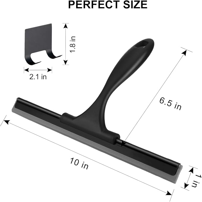 SetSail Squeegee for Shower Glass Door Stainless Steel Shower Squeegee for - Image 2