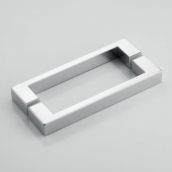 Shower Door Hardware Kit for Frameless Inline Hinged Doors, Includes Hinges - Image 5
