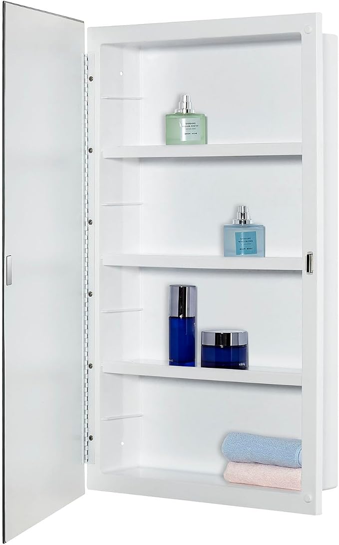 Plastic Medicine Mirror Cabinet - Image 8