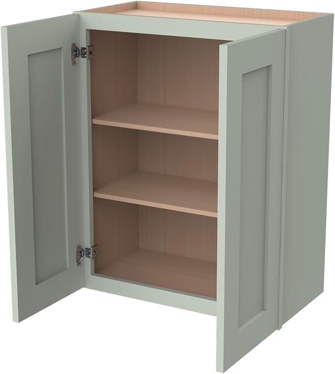 Wall-Mounted Cabinet – Solid Wood Shaker Style Medicine Cabinet - Image 8