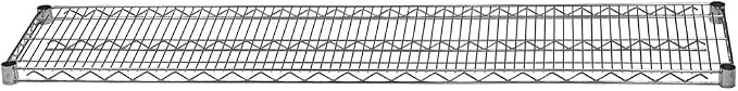 Shelving Inc. 14" d x 60" w Chrome Wire Shelving - Image 3