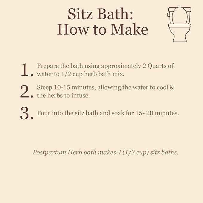 Birth Song Botanicals Postpartum Herb Bath 1PK - Image 5