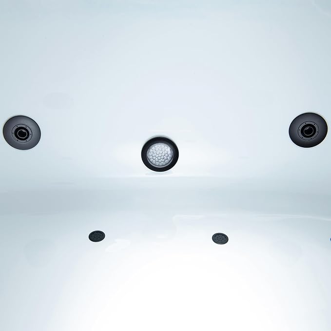 WOODBRIDGE 72" x 35-3/8" Whirlpool and Air Bath Heated Soaking Combination Tub - Image 26