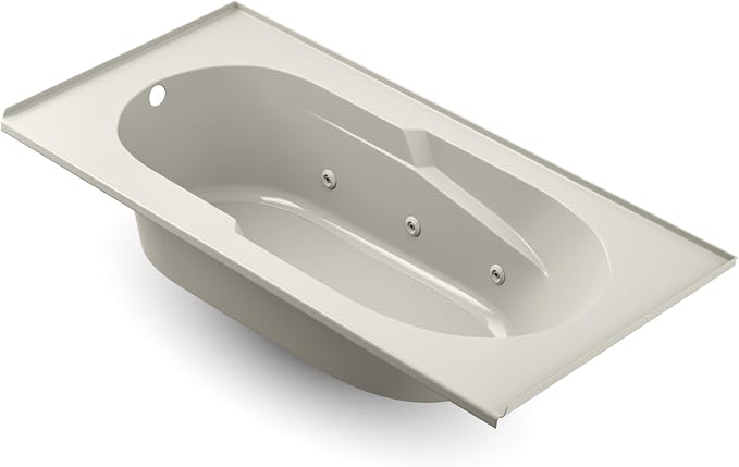 Jacuzzi SIGNATURE Acrylic Drop-In Bathtub, Jet Massage Tub, Slip Resistant - Image 8