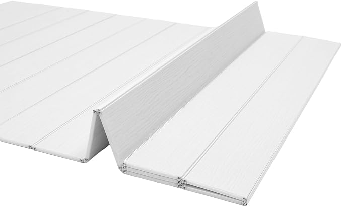 Bathtub Cover Foldable 62.9" x 31.5" Bath Tray Adjustable PVC Shutter Bath Lid - Image 8