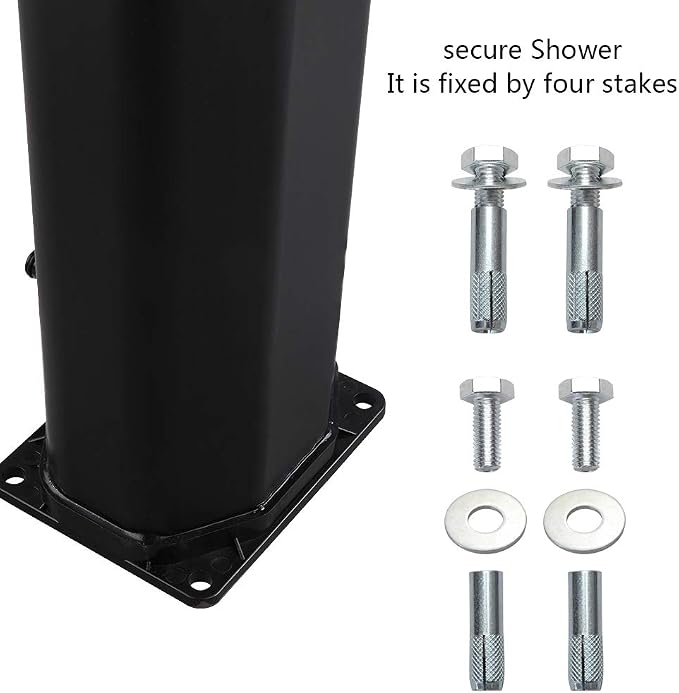 VINGLI Solar Heated Shower, 9.3 Gallon Outdoor Shower - Image 7