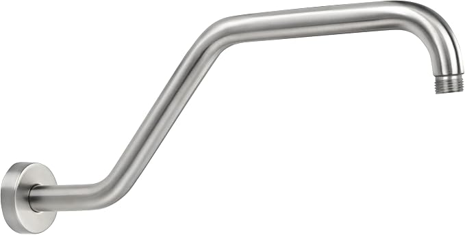 Shower Head Extension Arm, 15.5 Inch Shower Arm Extension Replacement, by Kaphome