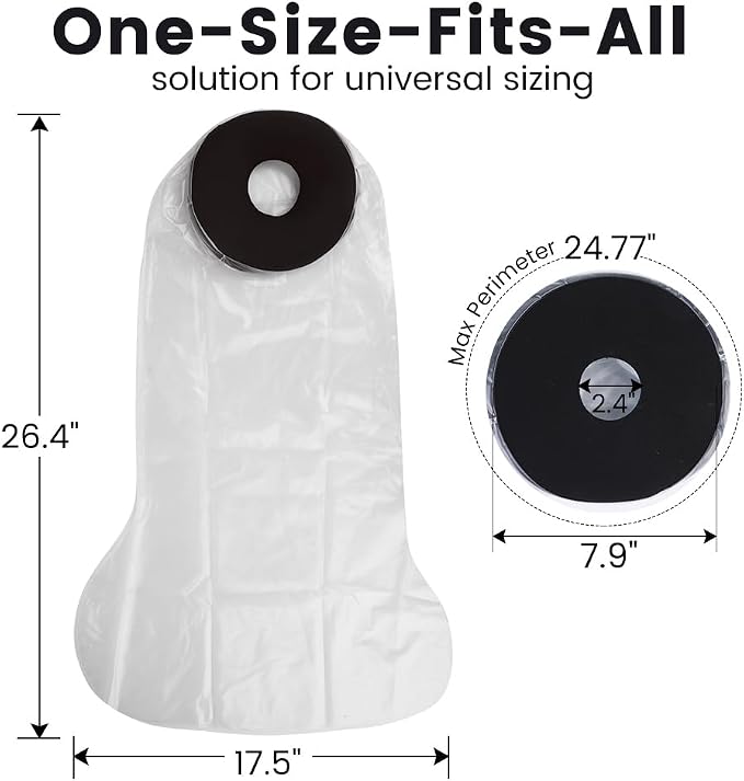 Cast Covers for Shower Leg, Waterproof Cast Cover for Showering, Cast Protector - Image 3