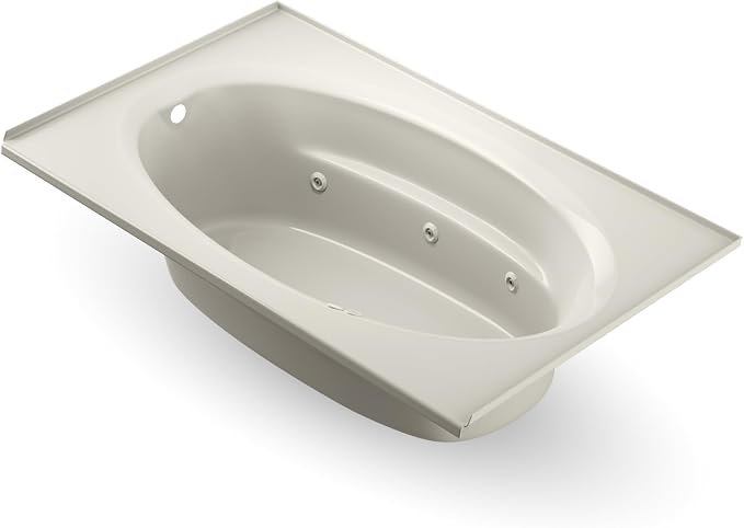 Jacuzzi SIGNATURE Acrylic Drop-In Bathtub, Heated Jet Massage Tub, Slip - Image 7