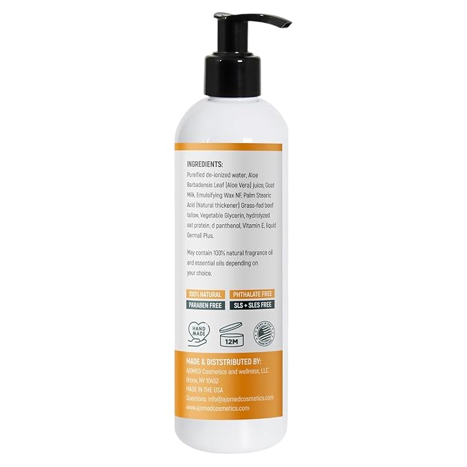 Tallow & Goat Milk Body Lotion for Sensitive Skin, Organic moisturizing Lotion - Image 6