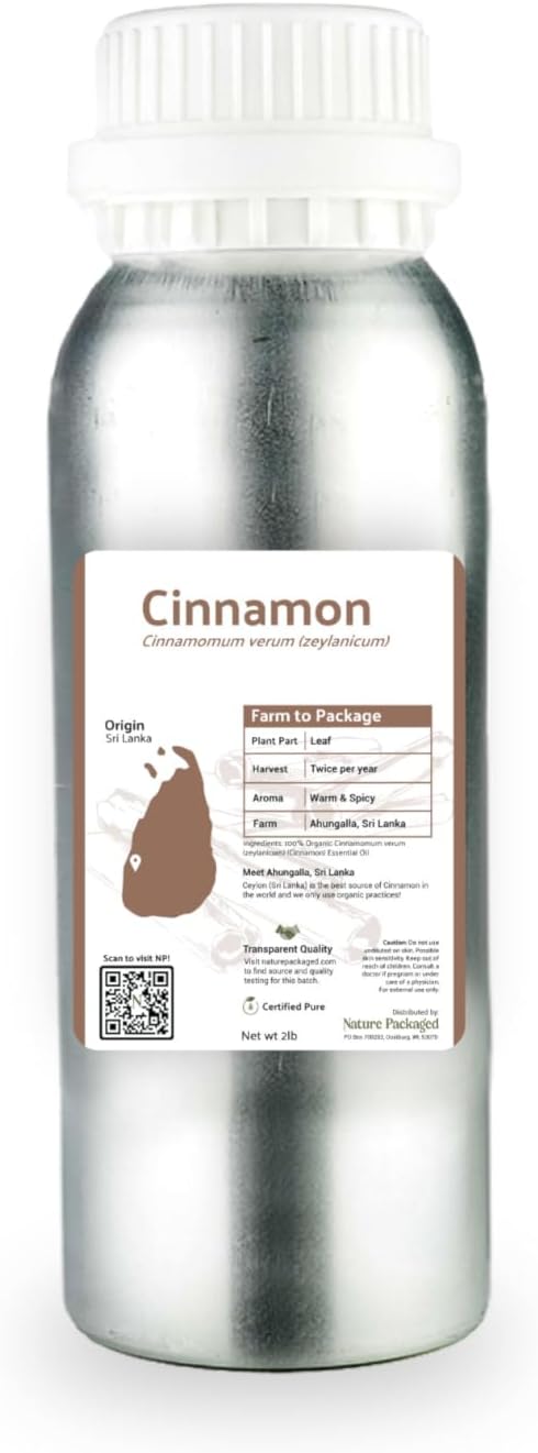 Cinnamon Essential Oil by NaturePackaged