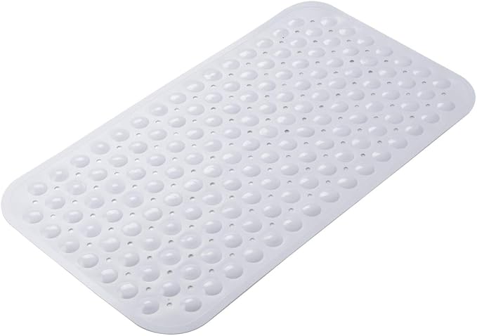 AmazerBath Bath Tub Mat, Medium Size 27.6 x 15 Inches Non-Slip Shower Mats by AmazerBath