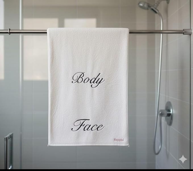 White Beautiful Comfortable Cotton Bath Towels, 137.16 cm x 68.58 cm, Face. - Image 5