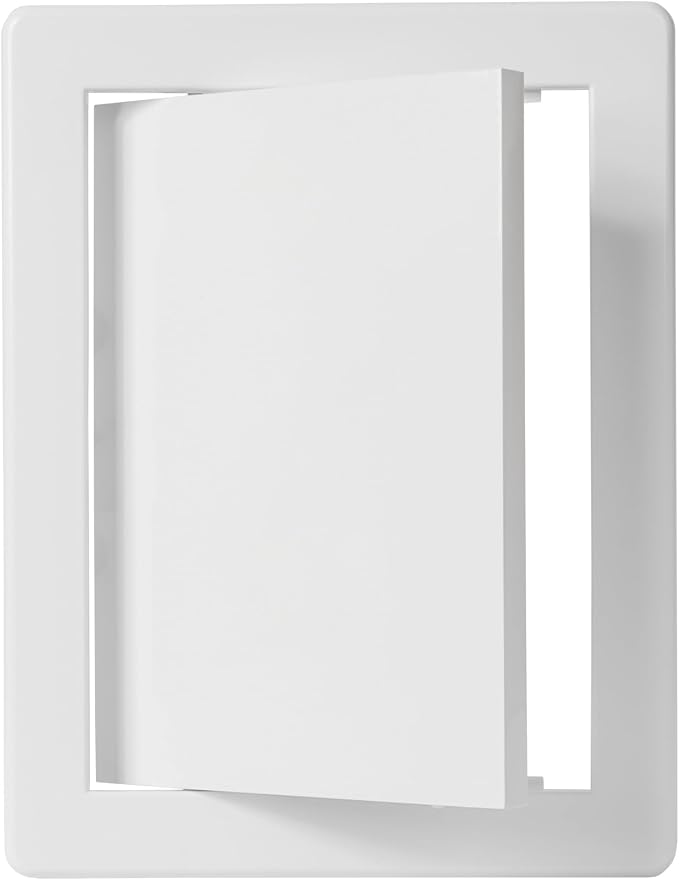 6" x 8" White Plastic Access Panel. Service Shaft Door Panel. Plumbing - Image 6