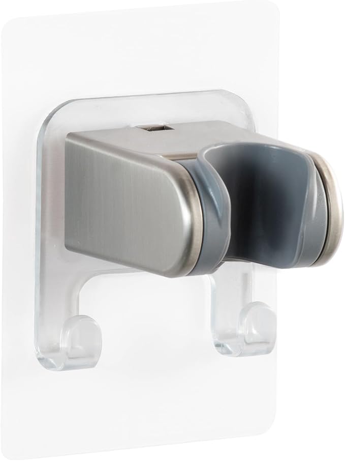 OFFO Shower Head Holder, Strong Adhesive Shower Hooks, 40° Adjustable by OFFO