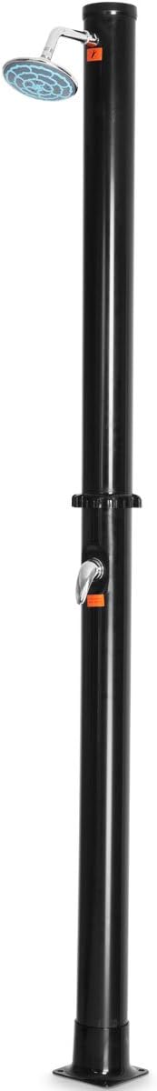 Giantex 7.2Ft 2-Section Solar Heated Shower by Giantex