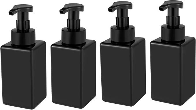 UUJOLY Foaming Soap Dispenser, 22oz Refillable Pump Bottle Plastic by UUJOLY