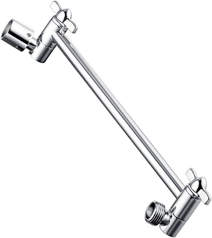 BRIGHT SHOWERS Brass Shower Head Extension Arm by BRIGHTSHOWERS