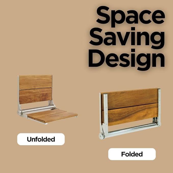 Teak Shower Seat - Image 6