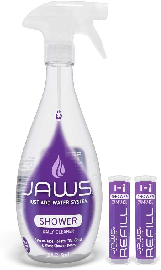 JAWS Cleaner Shower Cleaner Bottle by JAWS