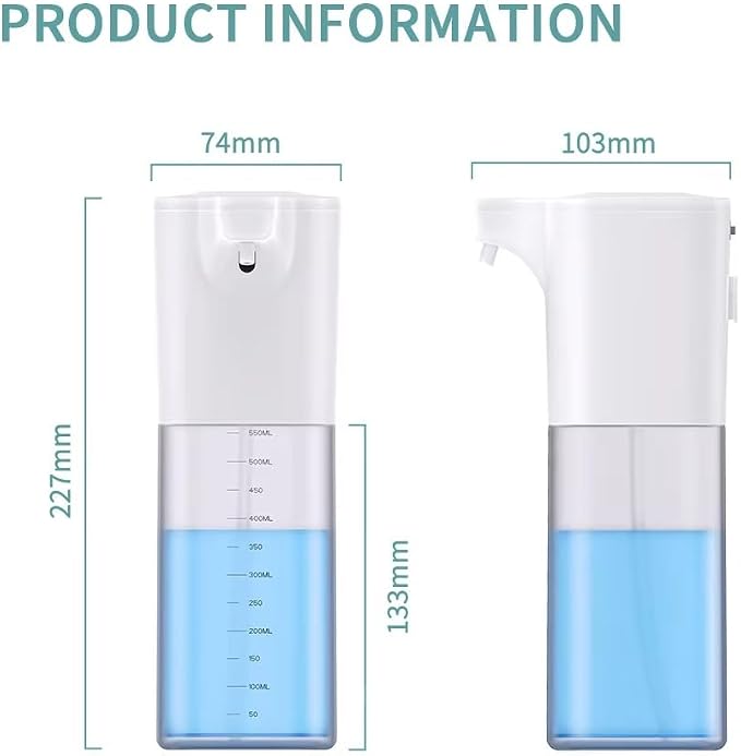 Automatic Foaming Soap Dispenser, Touchless Foam Soap Dispenser 4-Level - Image 6