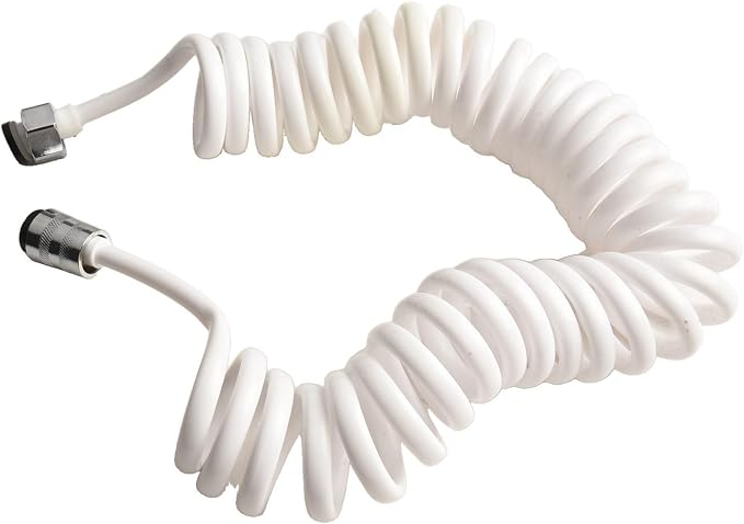 Spring Flexible Shower Hose, Bathroom Spiral Flexible Telescopic Shower Hose by Unknown